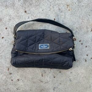 Kate Spade Quilted Black Shoulder Bag